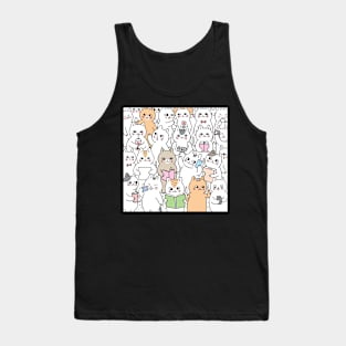 Doodle Cats Tank Top